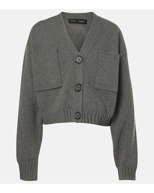 Cardigan Sofia De Lana Y Cachemir Proenza Schouler de color Gray