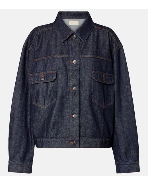 The Row Blue Ness Denim Jacket
