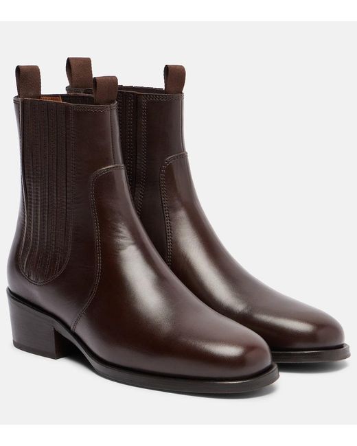 Stivaletti Chelsea di Lemaire in Brown