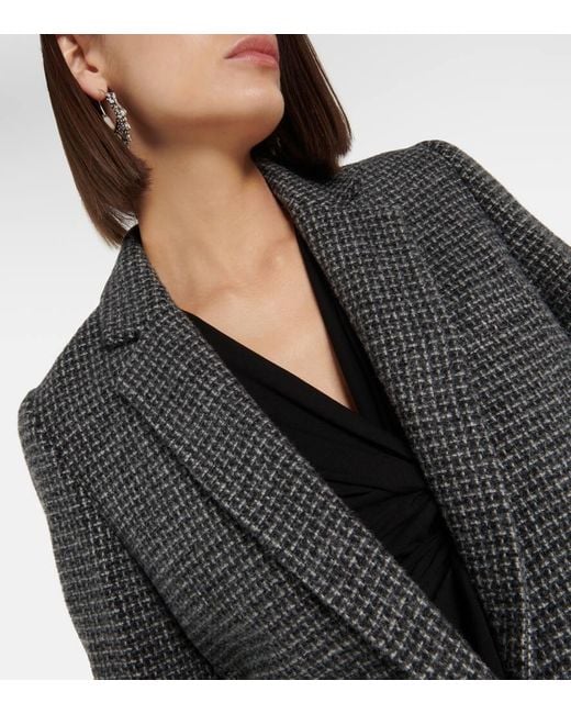 Isabel Marant Gray Jacke Charlyne Aus Wolle