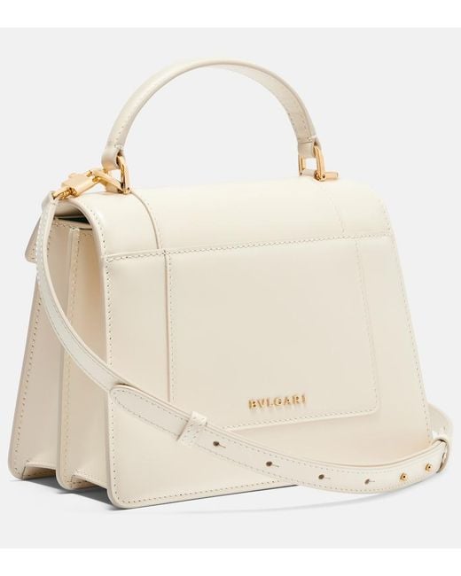 Borsa Serpenti Forever Medium di BVLGARI in Natural