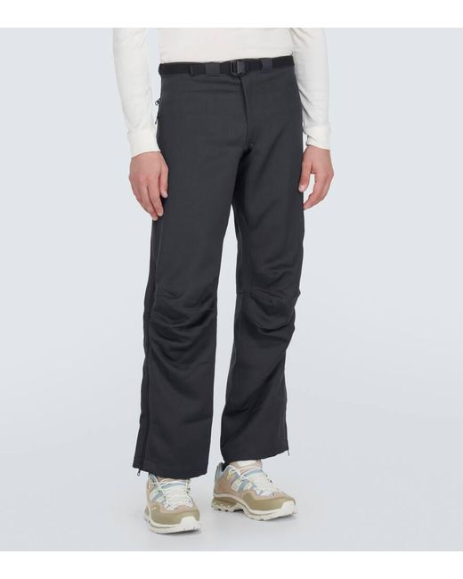 Pantalones con cinturon GR10K de hombre de color Blue