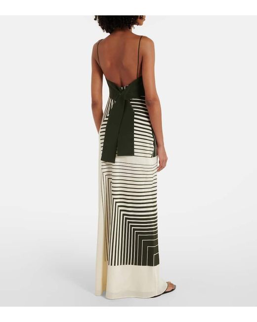 Sir Green Maxikleid Leilana Aus Seide