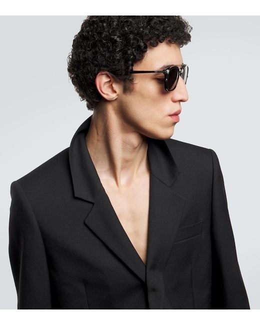 Dior Brown Diorblacksuit S14I Square Sunglasses for men