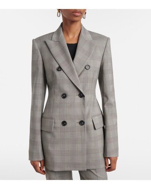 Sportmax Gray Astro Wool-Blend Blazer