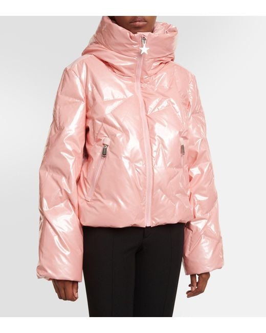 Goldbergh Glamstar Down Ski Jacket in Pink Lyst