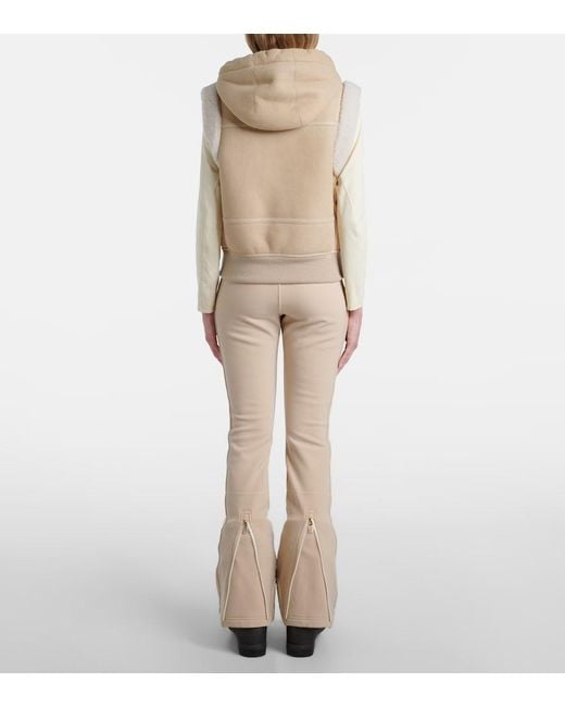 Bogner Natural Finel Suede Ski Jacket