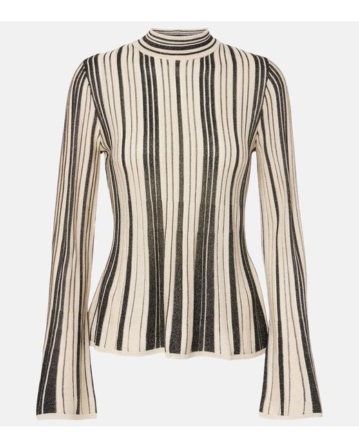 Zimmermann Black Striped Top