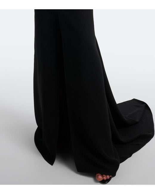 Maticevski Black Spearhead Sequined Embellished Gown
