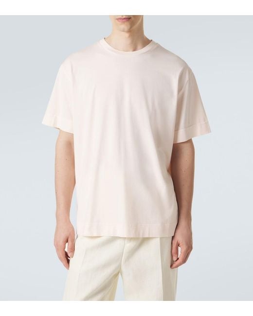 Umit Benan White Paradiso Cotton Jersey T-Shirt for men