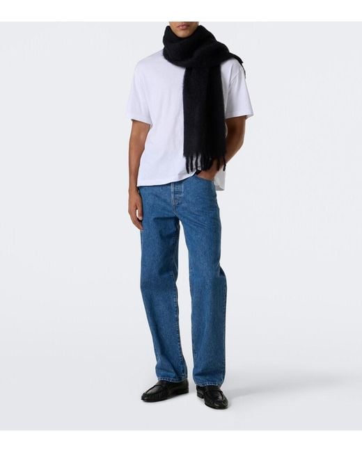 Sciarpa Creana di The Row in Black da Uomo