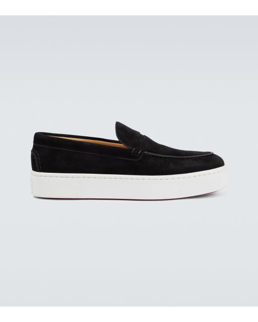 CHRISTIAN LOUBOUTIN DANDELION da uomo in velluto Mocassini Scarpe 41 EU RRP  £ 795! NUOVO con scatola EUR 351,60 - PicClick IT