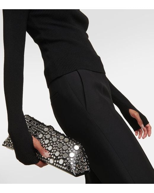 GIUSEPPE DI MORABITO Black Pullover Aus Einem Wollgemisch