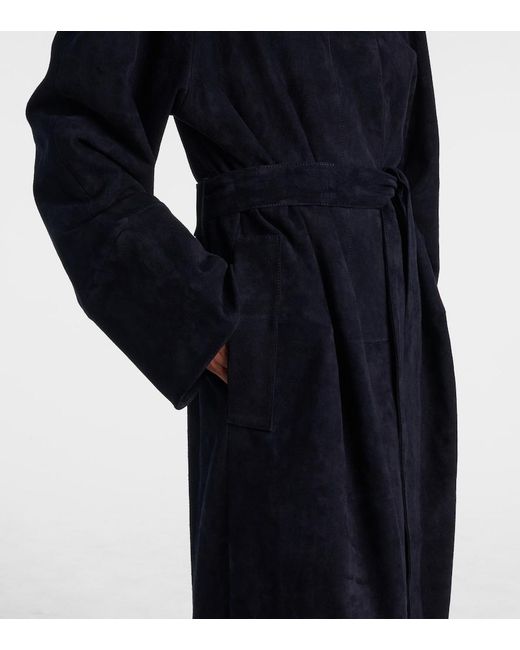 Stouls Black Dietrich Suede Coat