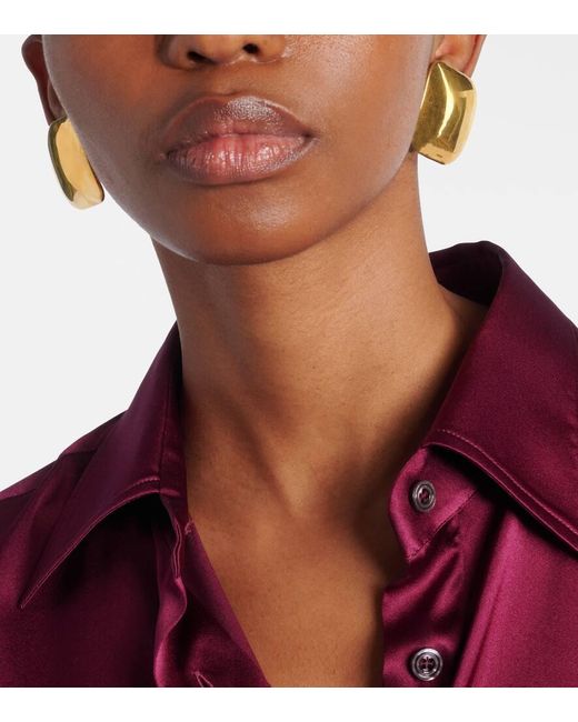 Tom Ford Natural Clip-Ohrringe Amy