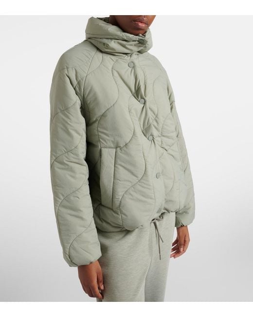 Varley Green Fabia Quilted Jacket