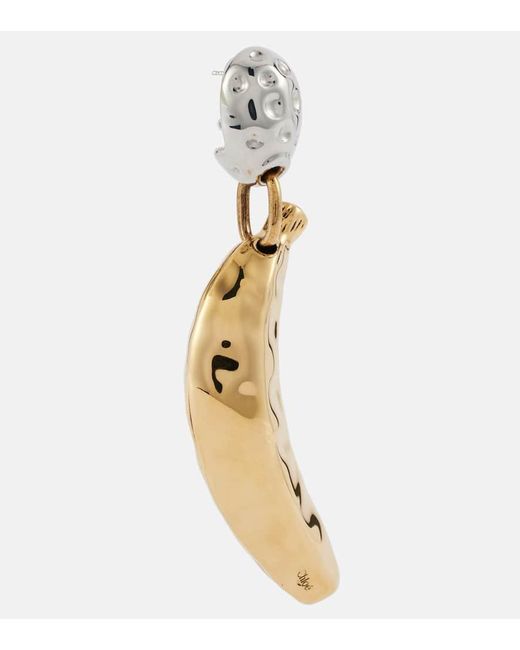 Chloé Metallic Ohrringe Bananas