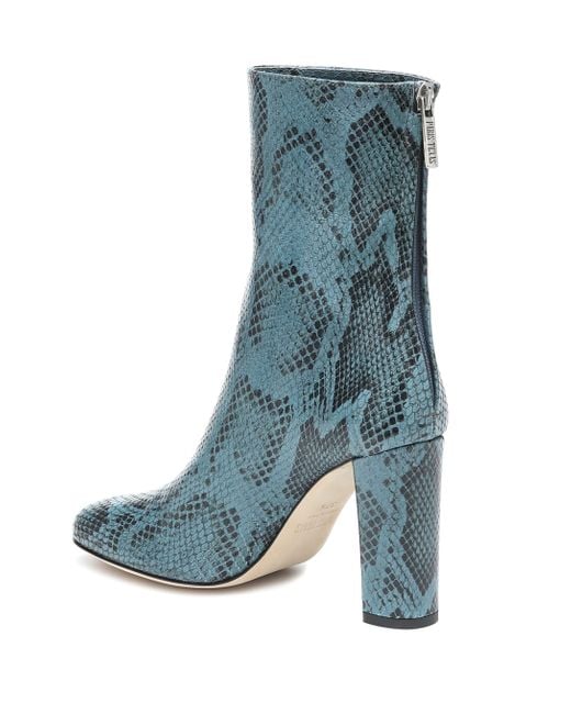 paris texas python ankle boots