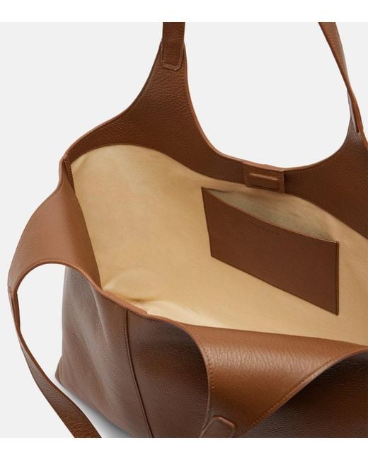 Aesther Ekme Brown Tote Bag Cabas Supple Xl Aus Leder