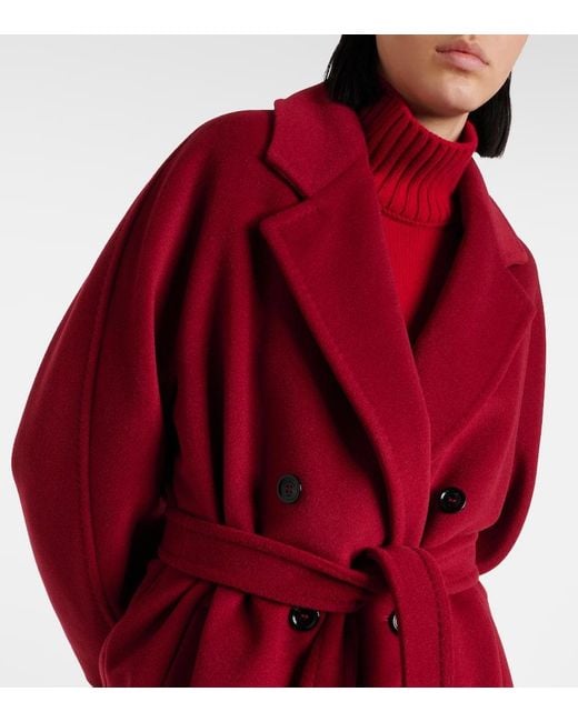 Max mara red coat online