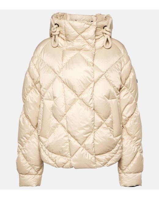 Goldbergh Natural Fiona Quilted Down Jacket
