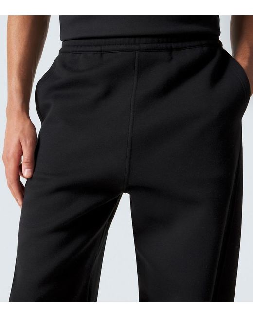 Givenchy Black Cotton-Blend Sweatpants for men