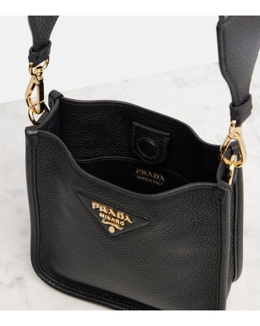Borsa A Spalla Mini di Prada in Black