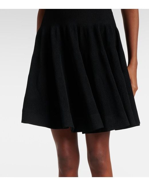 Alaïa Black Short Dresses