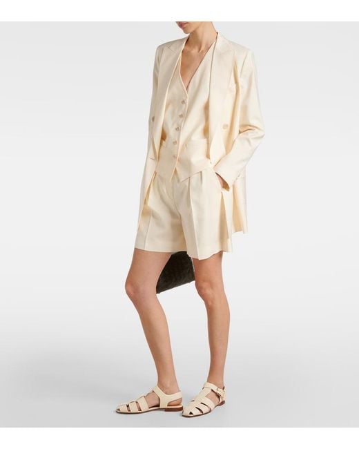 Max Mara Natural Zuai Virgin Wool Vest