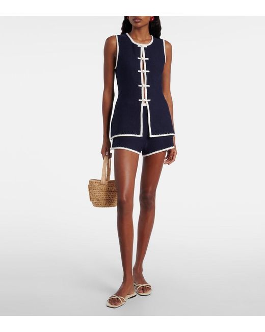 Chaleco Lou Posse de color Blue