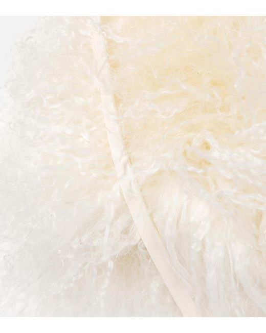 Magda Butrym Natural Shearling Muff