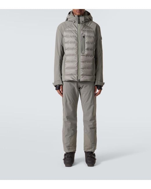Bogner Gray Tim Belted Ski Pants for men