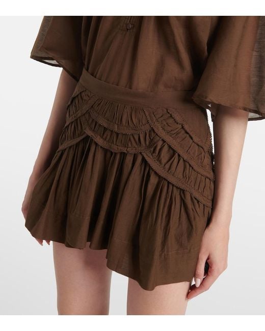 Isabel Marant Brown Ceola' Skirt