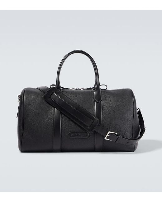 Bolso De Viaje De Piel Tom Ford de hombre de color Black
