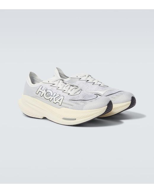 Hoka One One White Mach X 2 Sneakers for men
