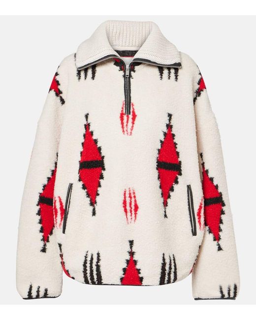 Isabel Marant Red Pullover Marner