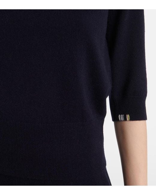 Extreme Cashmere Blue Marianne Cashmere Top