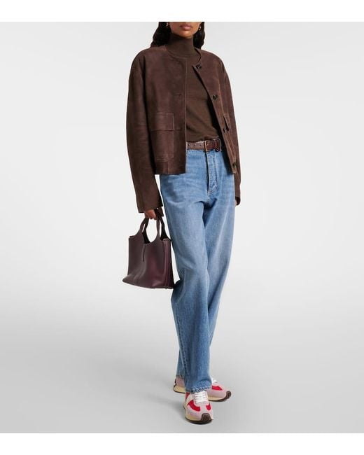 Tod's Pink Runner Suede Sneakers