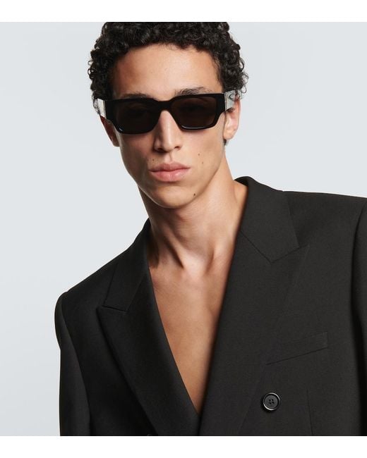 Dior Gray Cd Diamond S5I Rectangular Sunglasses for men