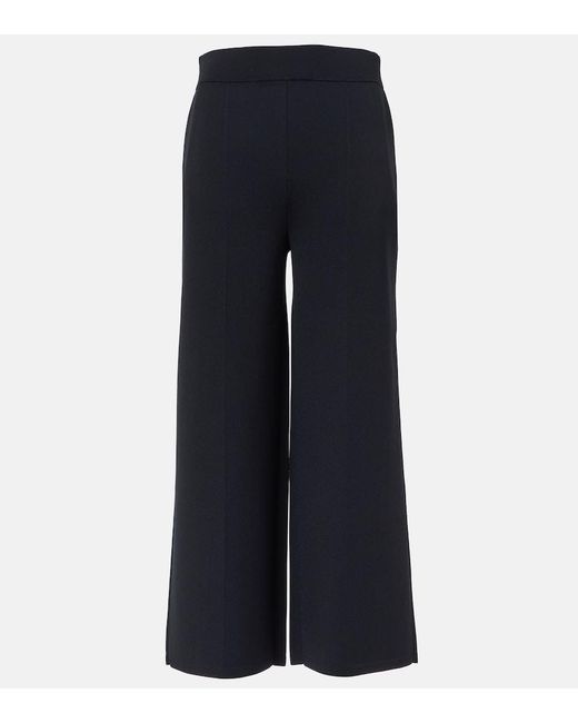 Joseph Blue High-Rise Culottes