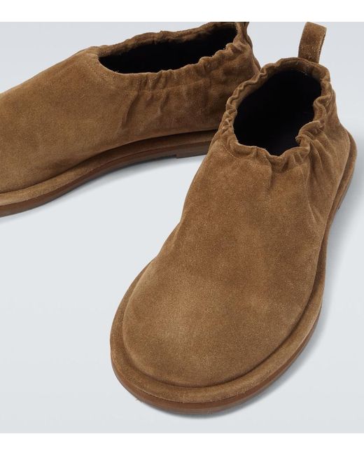 Studio Nicholson Brown Korine Suede Slip-On Shoes for men