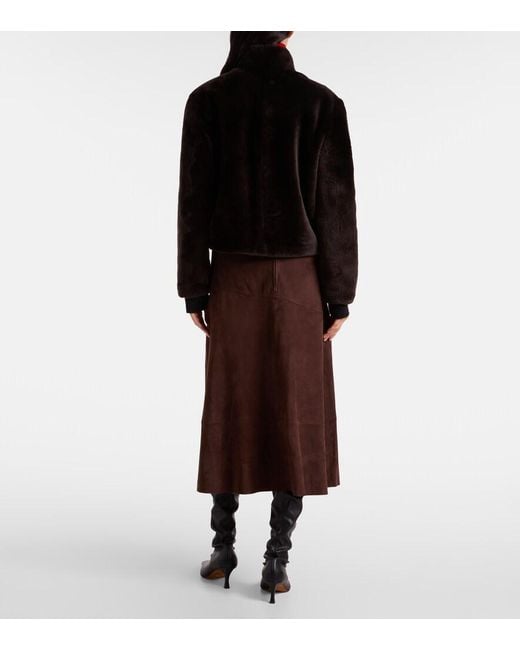 Proenza Schouler Black Label Scarlett Shearling Jacket