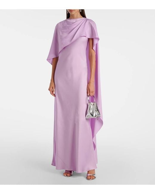 Jonathan Simkhai Purple Robe Izel