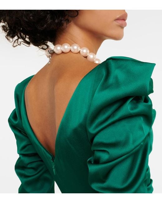 Abito Lungo Astral di Vivienne Westwood in Green