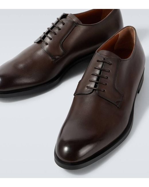 Stringate New Classic di Zegna in Brown da Uomo