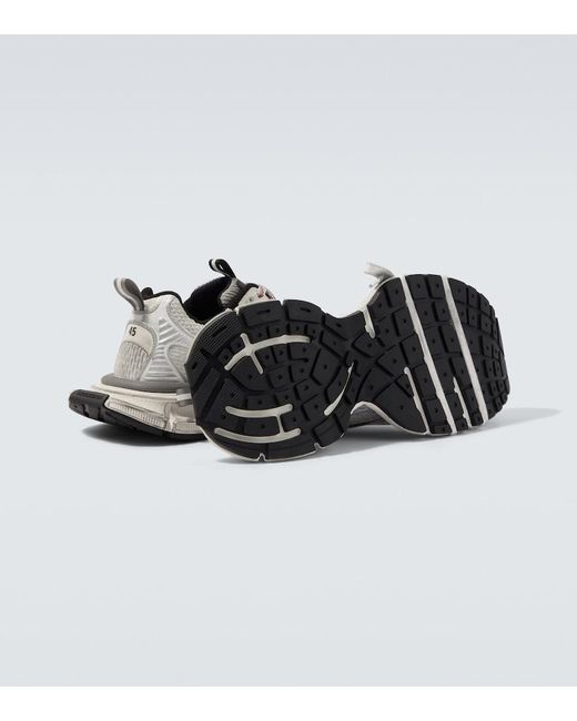 Balenciaga White 3Xl Split Logo Sneaker for men
