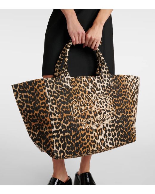 Borsa di Ganni in Metallic