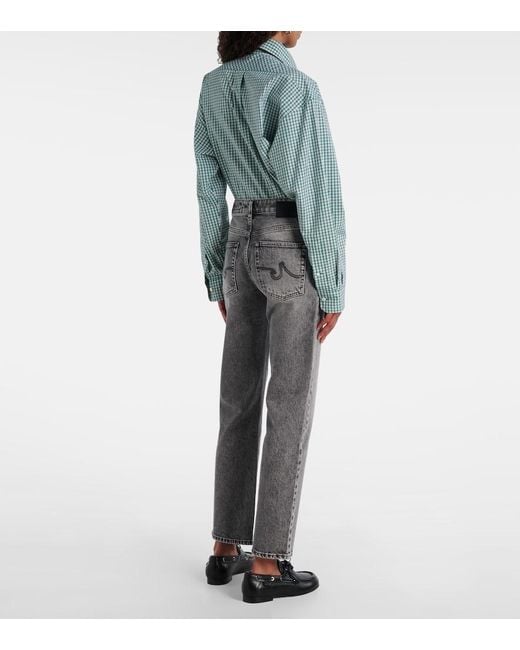 AG Jeans Gray Lanzarote Straight Jeans