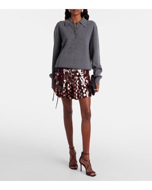 Sandales Azia 95 A Paillettes Jimmy Choo en coloris Brown