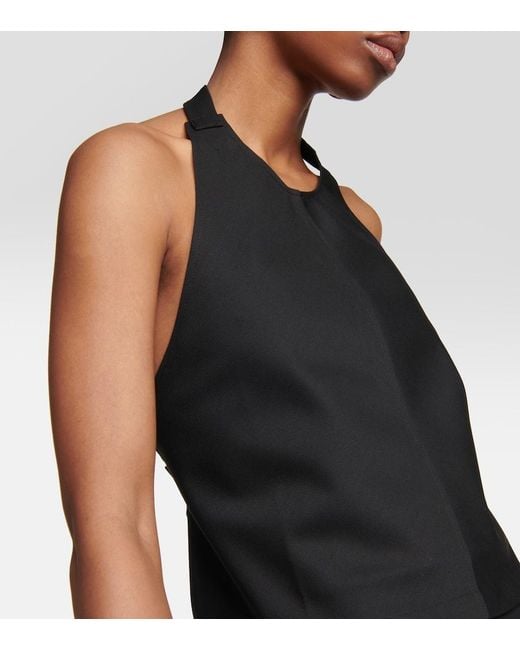 Wardrobe NYC Black Wool Tank Top